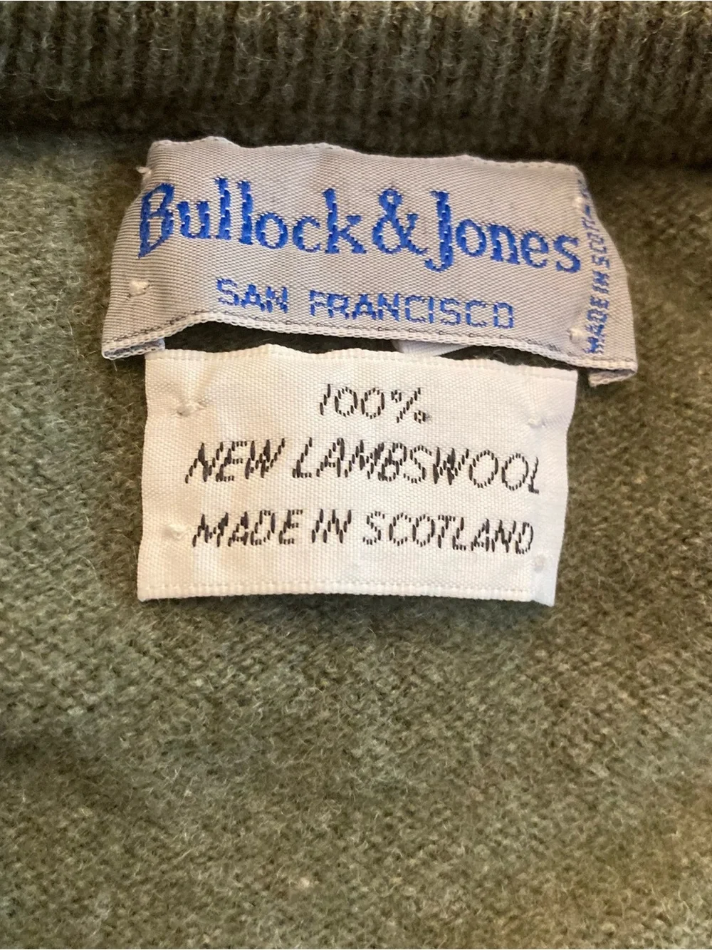Bullock & Jones this vintage